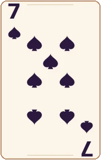 Sieben · Pik