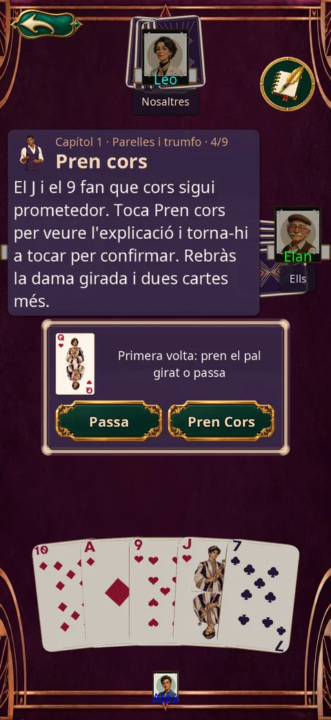 El curs guiat