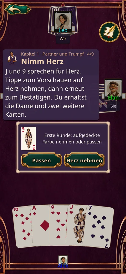 Der geführte Kurs