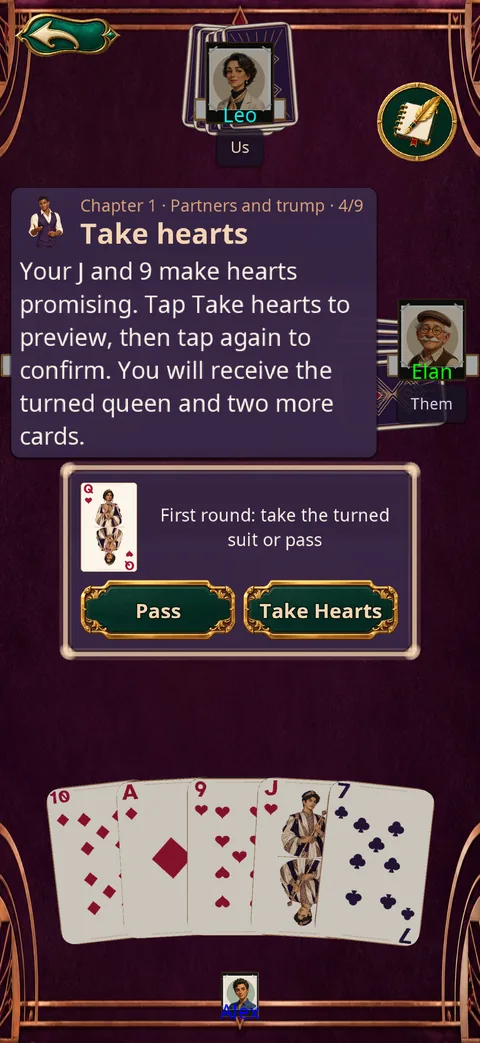The guided course