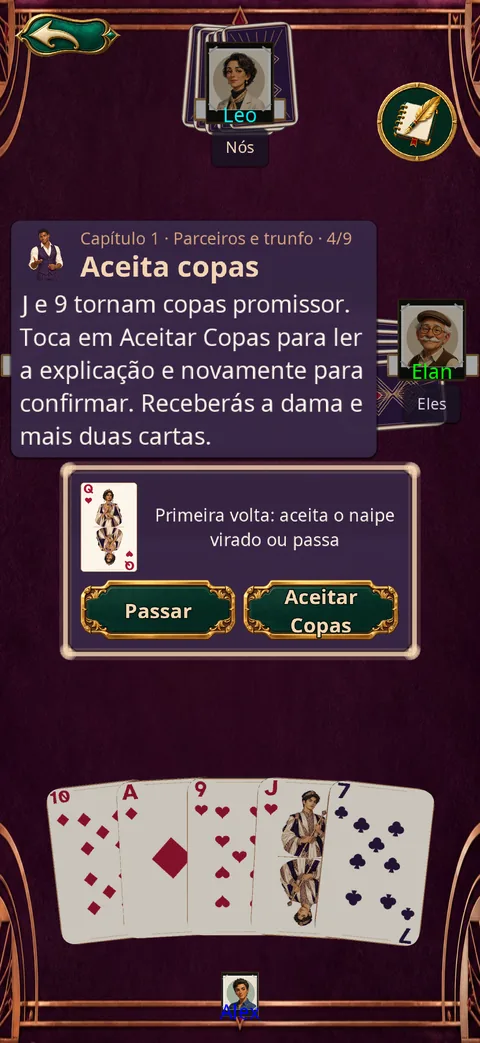 O curso guiado