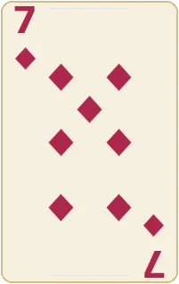 Sieben · Karo