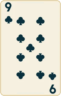 Neun · Kreuz
