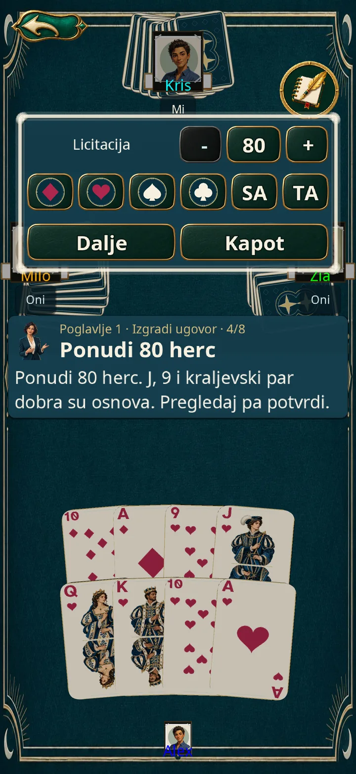 Prvi vođeni ugovor · Telefon · Uspravno