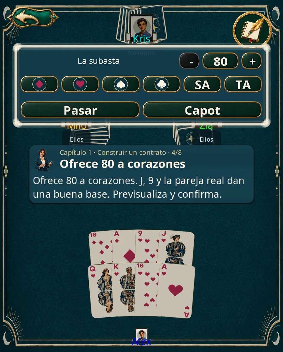 Tu primer contrato guiado · Tableta · Vertical