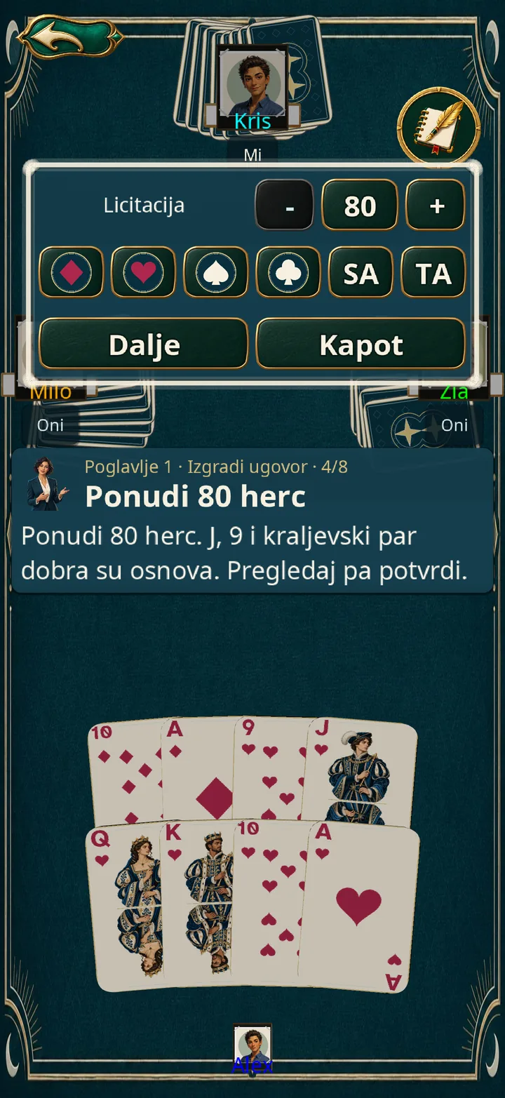 Prvi vođeni ugovor · Telefon · Uspravno