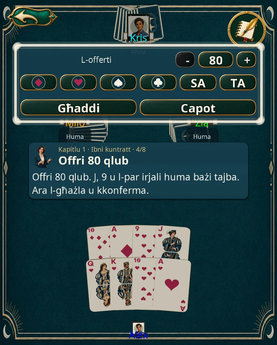 L-ewwel kuntratt iggwidat · Tablet · Vertikali