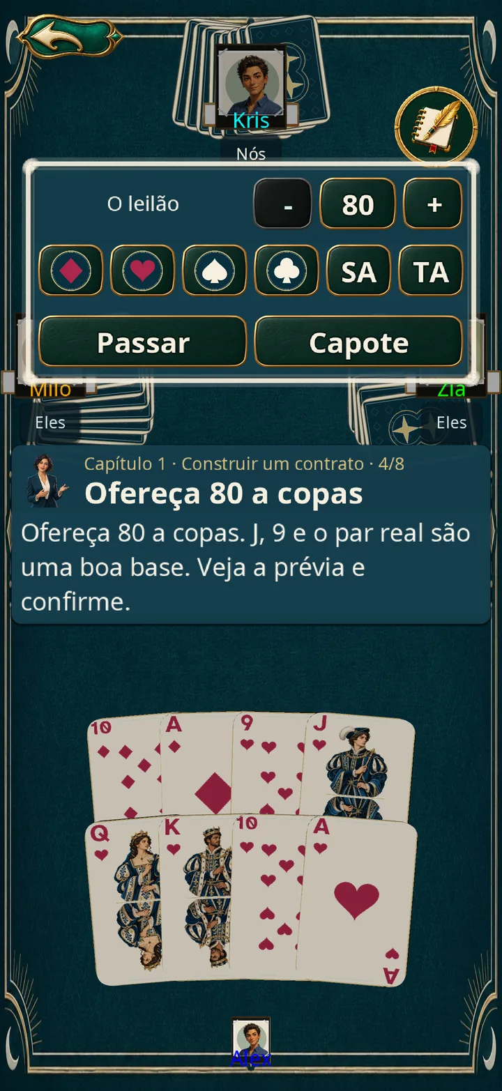 O primeiro contrato guiado · Telemóvel · Vertical