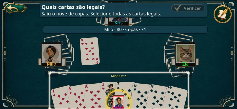 Ler uma jogada legal · Telemóvel · Horizontal